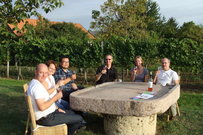 Bortúra és borkóstoló ebéddel Etyeken Galéria